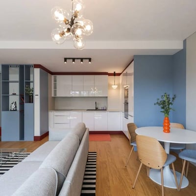 Langzeitmiete einer neuen 2-Zimmer-Wohnung, 63 m², Stadtteil Staré Mesto, Bratislava, Slowakei